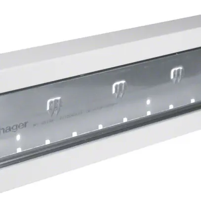 Canale perapetto tehalit BRS 130×65×2000mm acciaio bianco traffico 