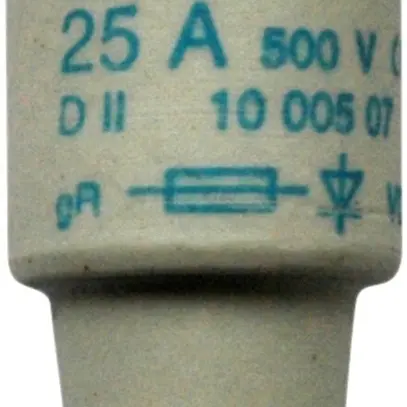 Fusible D super-rapide DII 20A 500V gR 