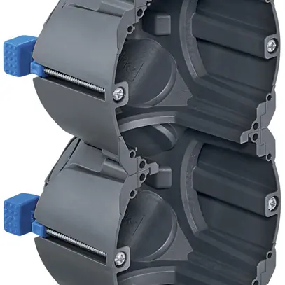 Boîte pour paroi creuse HSB D83, grd. 2×1, 145×83×65mm TFC 850°C 