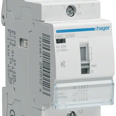Contacteur AMD Hager 230VAC 3 fermeur 25A sans bourdonnement 2UM 