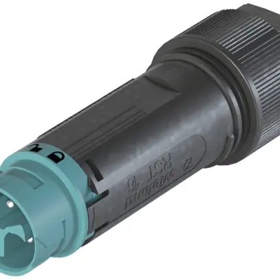 Fiche Wieland RST16I3 S S1 ZT3S A TB 3×2.5mm² bleu turquoise 