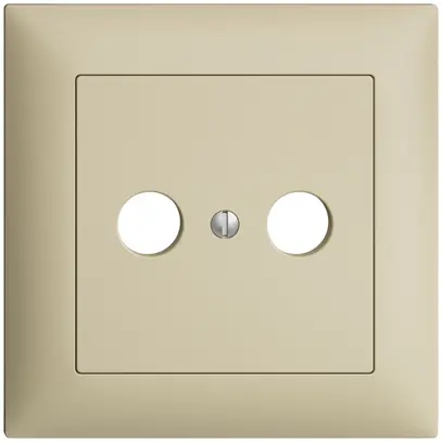 Kit frontale INC EDIZIOdue vanille 88×88mm 