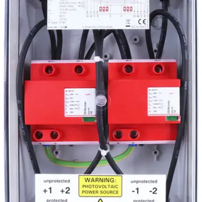 Scatola di raccordo generatore DEHN/elvatec SE DCU S 2 YPV 1+2 1200 2M 1S 