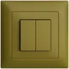 Interruttore INC EDIZIOdue 1/3+3/1P olive 