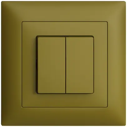 Interruttore INC EDIZIOdue 1/3+3/1P olive 