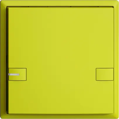 Pulsante INC KNX 1×EDIZIOdue colore lemon RGB con LED 