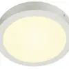 Plafoniera/lpda a muro LED SLV SENSER 24 ROUND 15W 1200lm 3000K Ø215×35mm bianco 