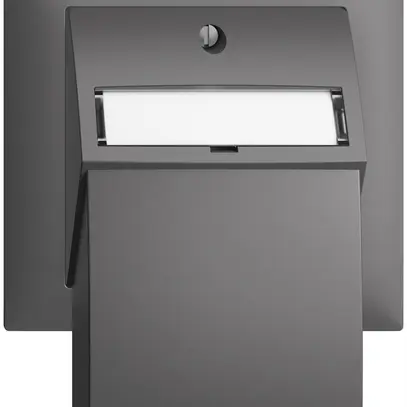 Kit d.montage INC Edue FKE, avec capot d.sortie droite, p.2×Keystone, gris foncé 