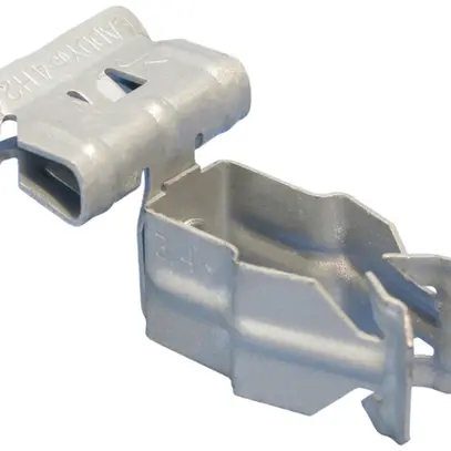 Graffa Caddy H-PSM per tubo Ø 18…22mm flangia 2…3mm, acciaio armonico ARMOUR 