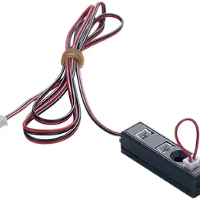 Réglette de connecteur SLV 3 sorties, avec 2 ponts 350mA noir 