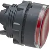 Parte frontale per pulsante lum. Schneider Electric rosso 