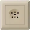 UP-Steckdose kallysto.line T15 beige Schraubklemmen 