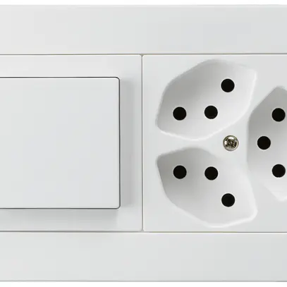 Combinaison ENC I-I 3/1P+3×T13 blanc kallysto.pro horiz. 