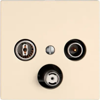 Prise antenne TV-R-SAT EDIZIO.liv SNAPFIX® DB53 prise de dérivation cr 