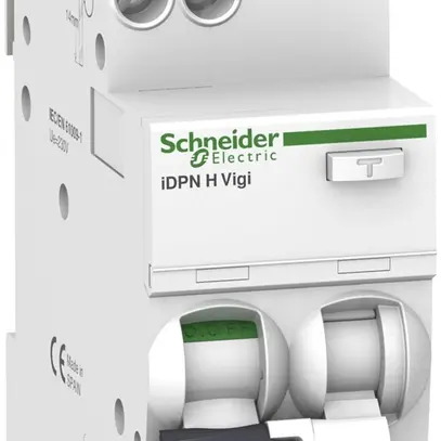 Disjoncteur FI/LS Schneider electric iDPN H type A 1L+N (C) 6A 30mA 10kA 