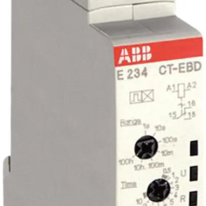 Relè a tempo INS ABB AW 230V 1C grigio 