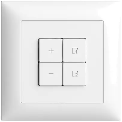 Stazione secondaria INC 1K/4T per dimmer scena Edue Wiser bianco 