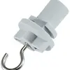 Gancio di fissaggio DOTLUX per guida trifase, max. 10kg, bianco 
