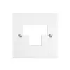 Placca frontale 2×RJ45 ITplus EDIZIOdue bianco 