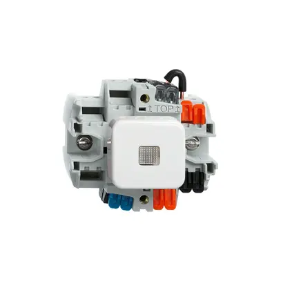 Interruttore pulsante S3 FH LED giallo 