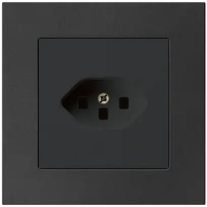 Prise ENC kallysto.pro T23 noir avec bornes enfichables 