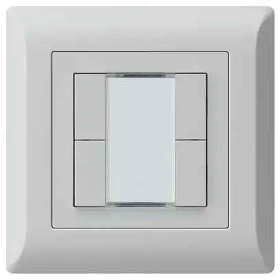 UP-Taster kallysto.line KNX 4×s/e-link hellgrau 