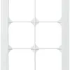 Cadre de recouvrement ENC kallysto.trend 3×2 blanc 154×214mm 