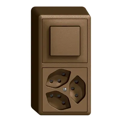 Combinazione AP EDIZIOdue 3/1P+3×T13 coffee 