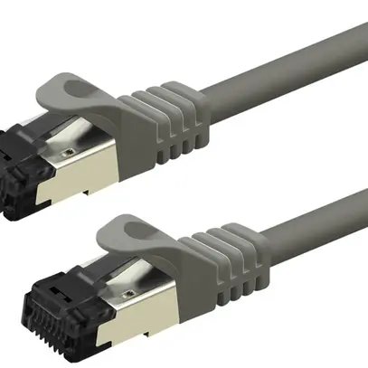 Cavo patch RJ45 VALUE Stranded cat.8.1 S/FTP AWG26 LSZH grigio 2m 