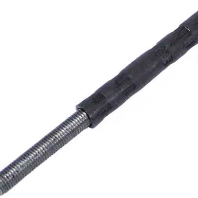 Tube de prolongation Flury TE 3 pour mise à terre, ac nu, Ø 17mm 
