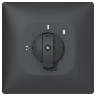 Interruttore rotativo INC SIDUS B 5/1L antracite 