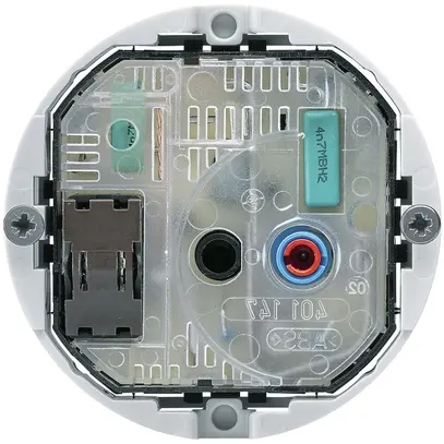 Termostato Hager E, con interr.di riscald./raffred. 