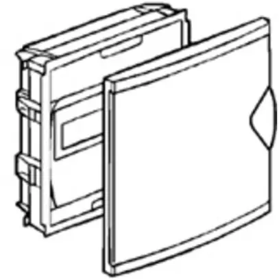 Tableau de distribution ENC LEXIC 1×6+2 UM 