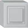 Interruttore pulsante AP kallysto 6/1L grigio chiaro 