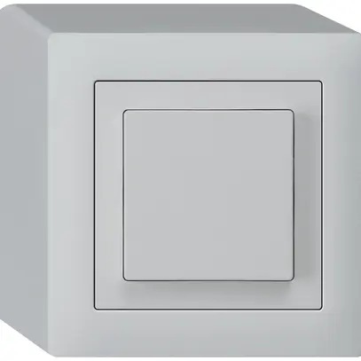 Interruttore pulsante AP kallysto 6/1L grigio chiaro 