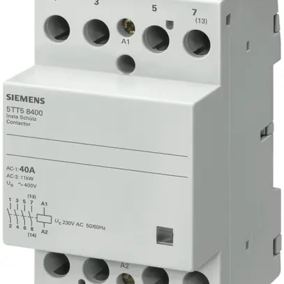 Contattore di potenza Siemens SENTRON INSTA 5TT5 230VAC, 4R 63A 