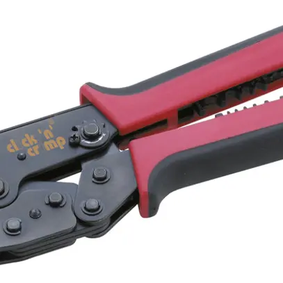 Pinza di serraggio CIMCO CLICK'N'CRIMP per BNC-/TNC e RJ45 
