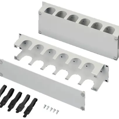 Pannello smistamento di cavo Rittal 19" 