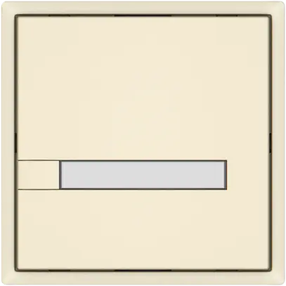 Poussoir KNX RGB EDIZIO.liv SNAPFIX® capteur temp.s.LED étiqu.1× comm.1T cr 