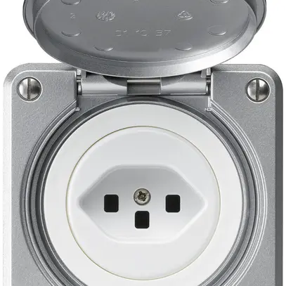 Presa INC robusto C tipo 23 alluminio con morsetto a innesto 