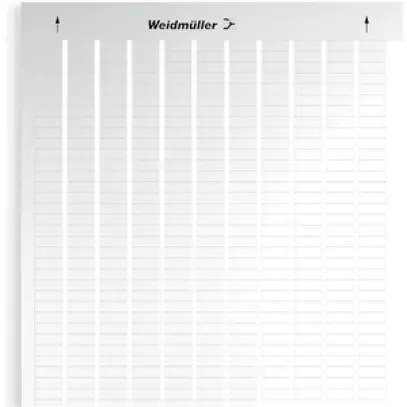 Etichetta p.marcatore d'apparecchi WM LaserMark MT300 autoades.15.2×6mm argento 