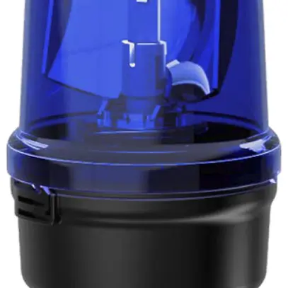 Lampada rotante LED WERMA 885 115…230VAC montaggio su tubo blu 