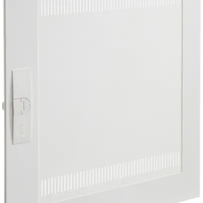 Porte droite avec fentes Hager univers 519×619×12mm IP30 blanc 