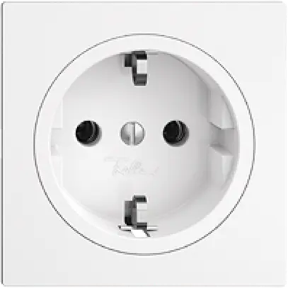 Presa Feller EDIZIOdue Schuko 16A 230V 60×60mm bianco 