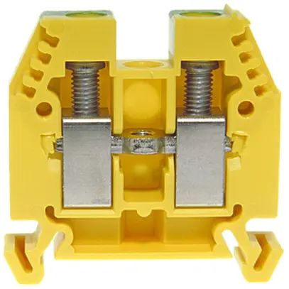 Borne de passage joignable WZ Ex 6…16mm² 76A 1000V vis 2×1 rail DIN 35mm vt-jn 