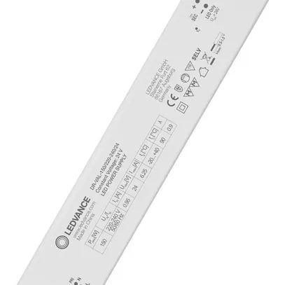 Convertisseur LED LDV VALUE, 24V 150W 255×45×32mm 