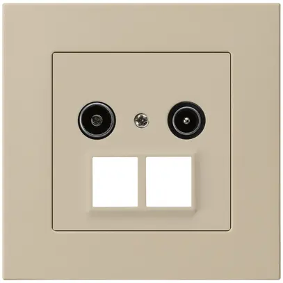 Prise d'antenne ENC R/TV HMS kallysto.pro 14dB beige 