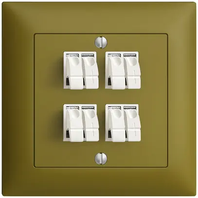 Prise ENC audio FMI 4×olive borne à étrier pour 4 haut-parl. 