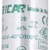 Condensateur ICAR IL 45/29 25X78MM 2.9µF 250V p.luminaire (série) Ø25×78mm 