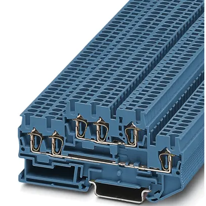 Morsetto di passaggio 0.08…4mm² blu STTB 2.5-TWIN BU 